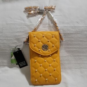 Yellow Quilted Phone Case